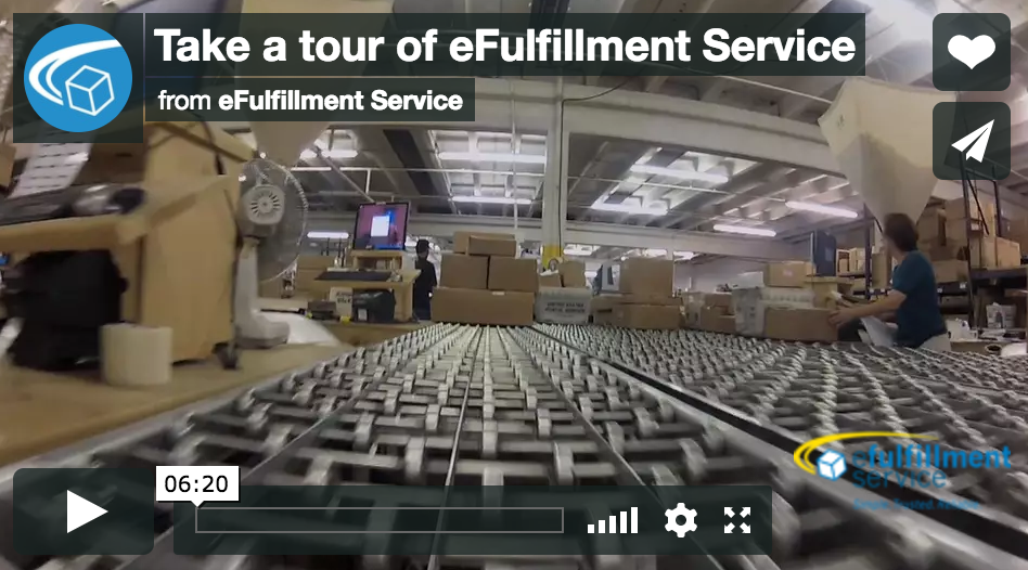 eFulfillment Service Launches Video Tour
