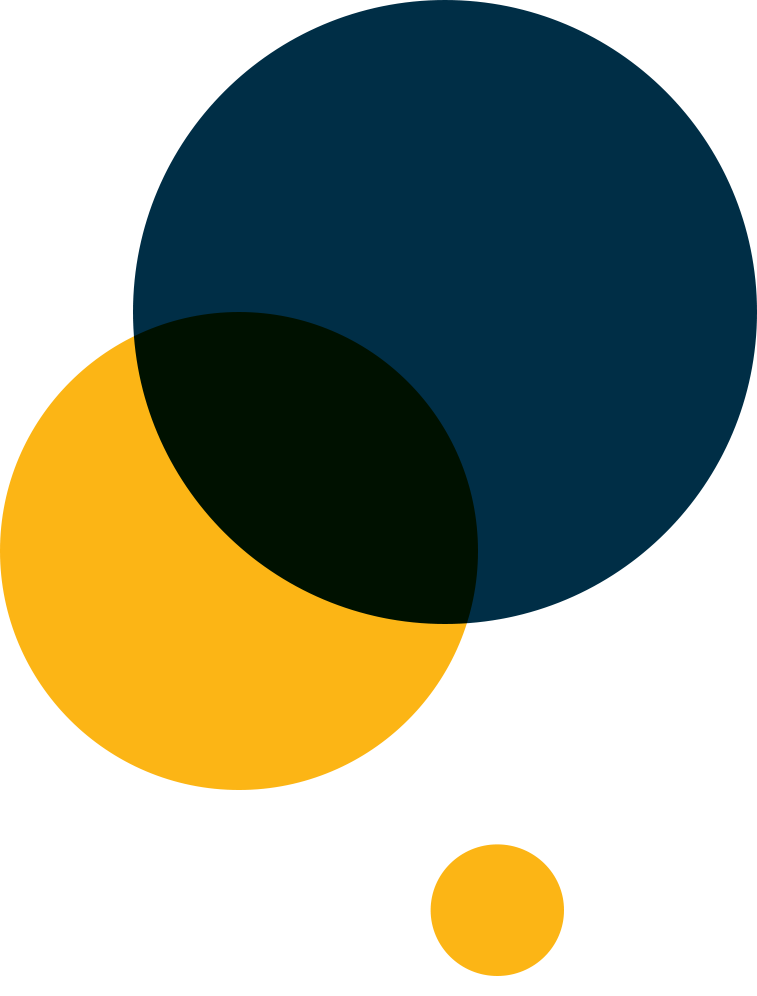 Overlapped circles