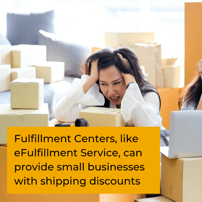 Fulfillment Centers can save Small Business money