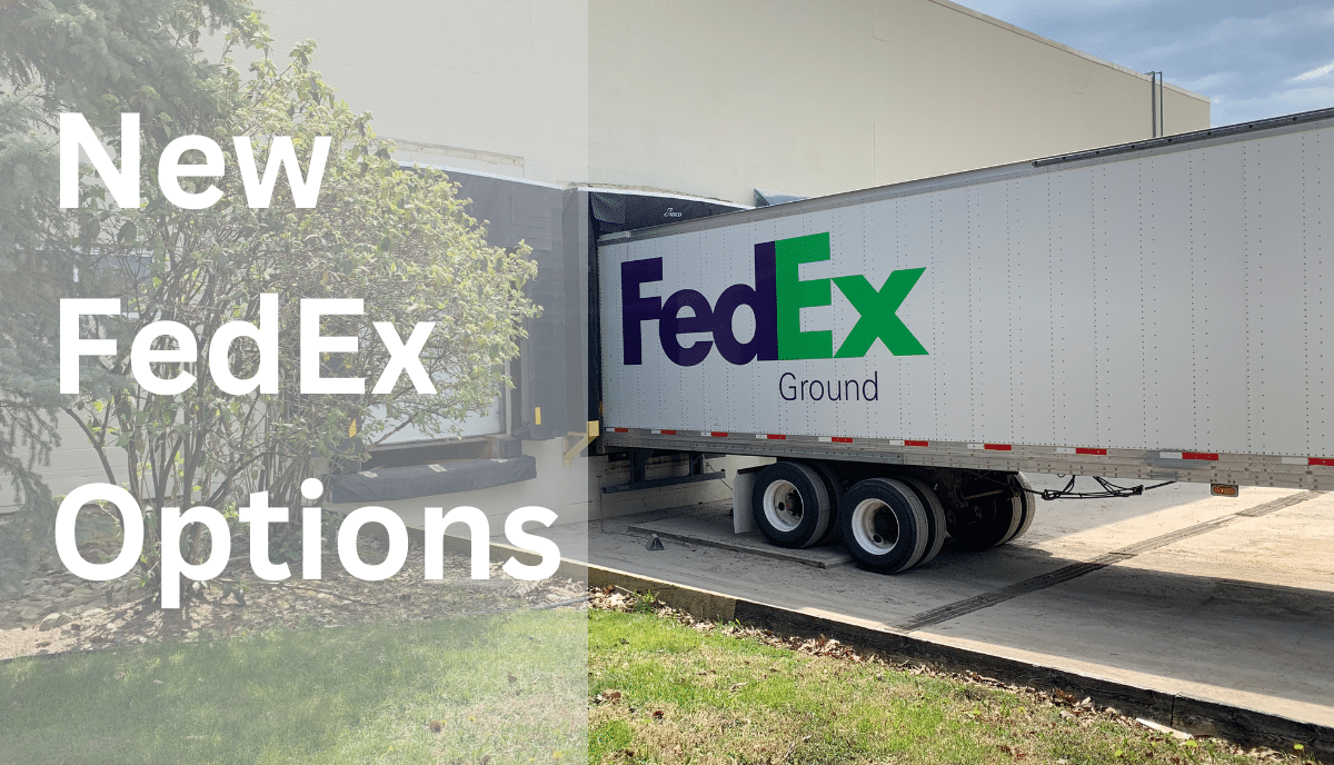 FedEx Ground Truck which will be used to facilitate new services that help ecommerce merchants serve customers and save money