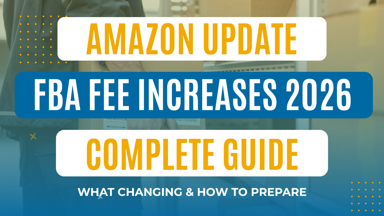 FBA FEE INCREASES 2026 image of box of books being prepared to be shipped