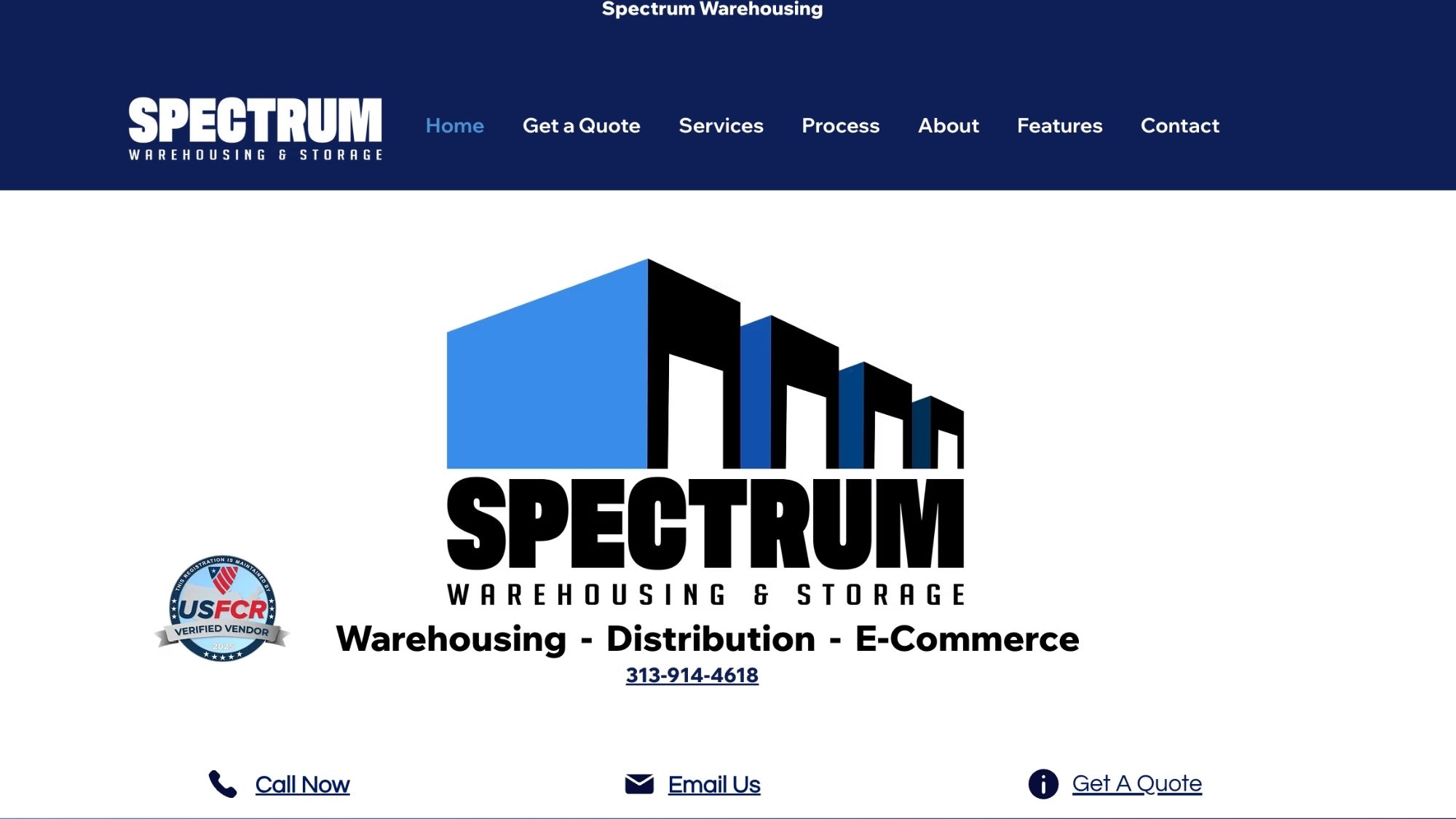 Spectrum homepage