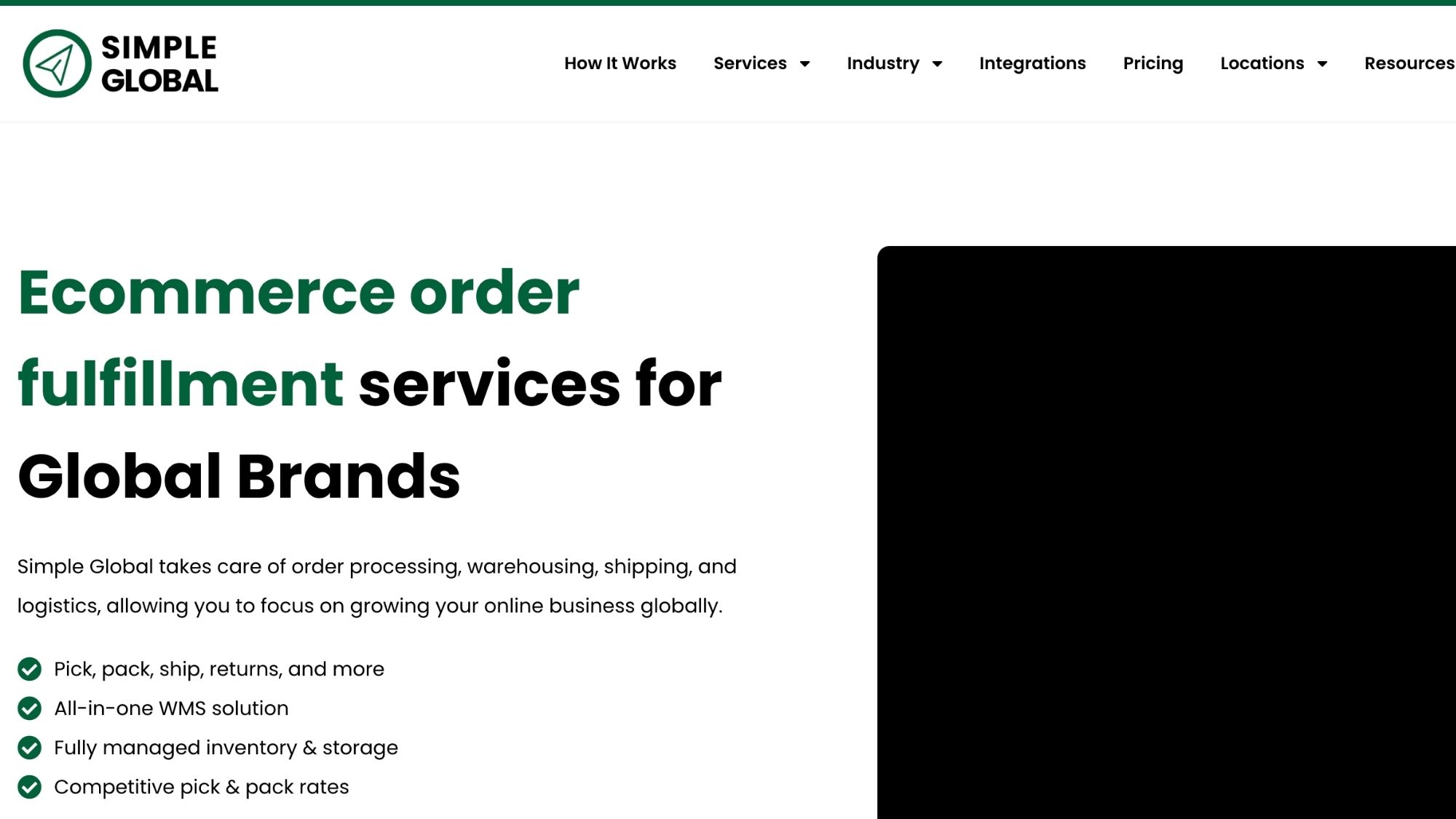 Simple homepage photo of skincare items kitted into a package