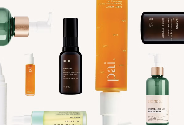 skincare bottles Graphic of FNSKU Label for FBA