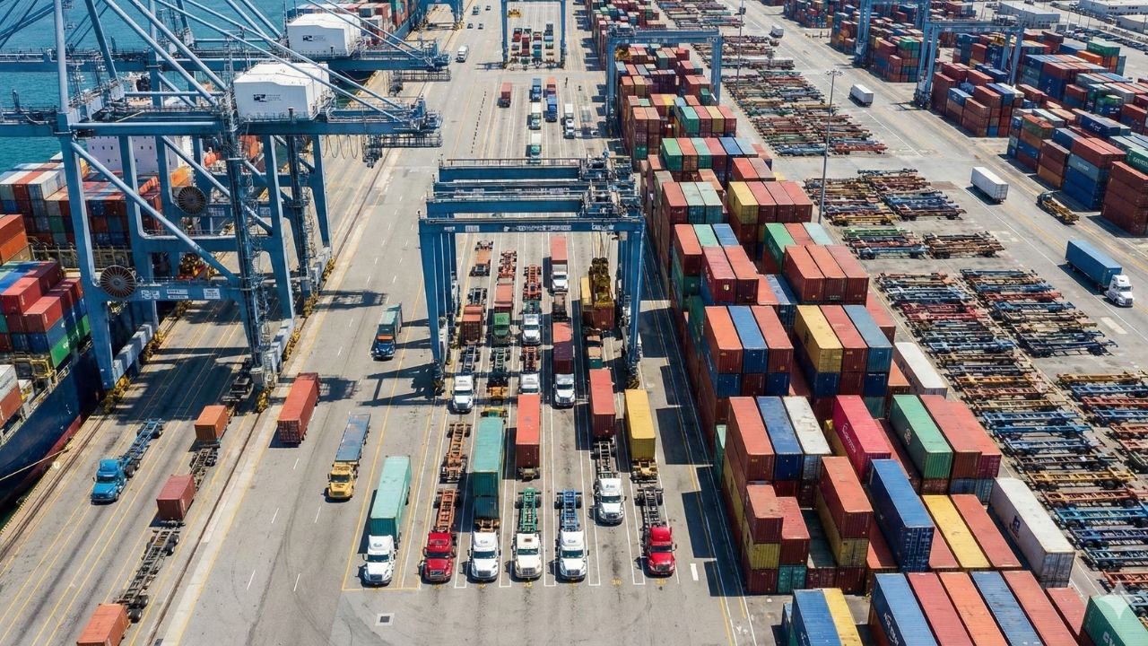 image of box of books being prepared to be shipped