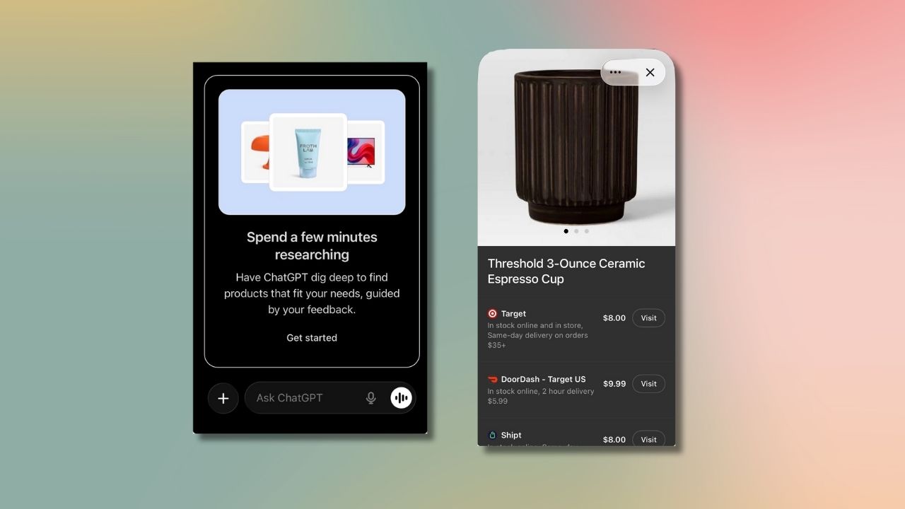 Image of ChatGPT Shopping Research