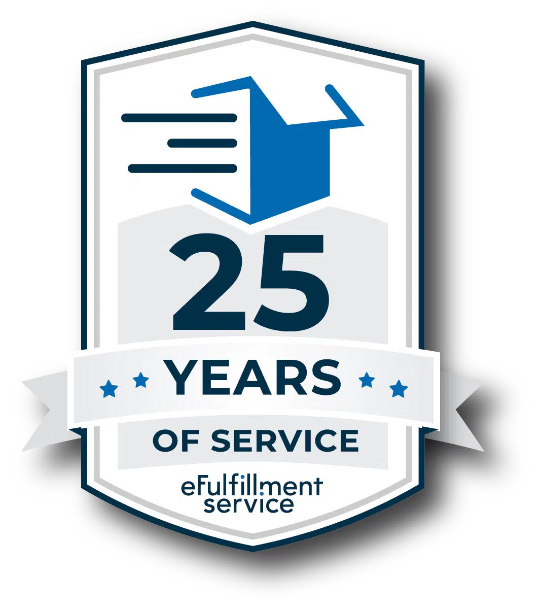 eFulfillment Service — 25 years of service badge