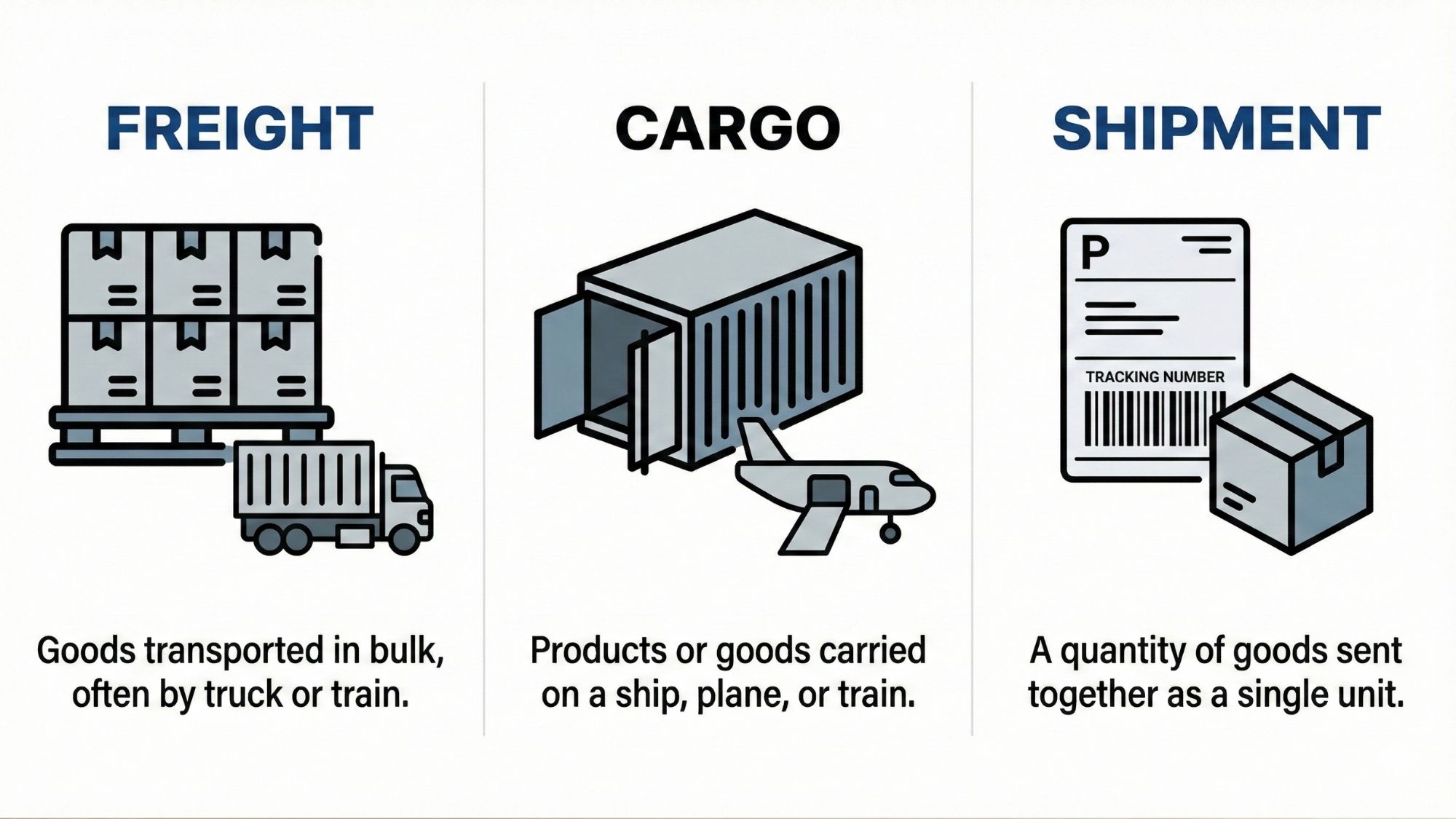 Shipping paperwork on a desk showing a bill of lading, invoice, and a clipboard labeled claim