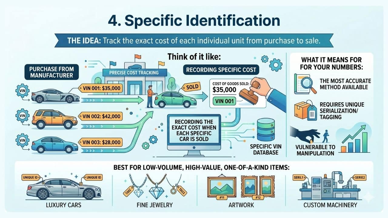 Specific Identification Infographic