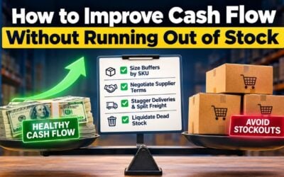 Inventory Is Cash Sitting on the Shelf: Practical Strategies to Improve Cash Flow Without Running Out of Stock