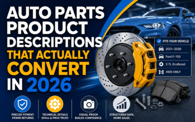 Auto Parts Product Descriptions That Convert in 2026