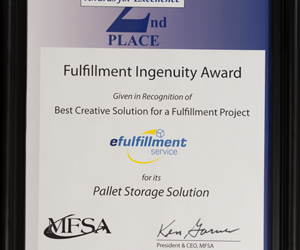 EFS Receives Fulfillment Ingenuity Award