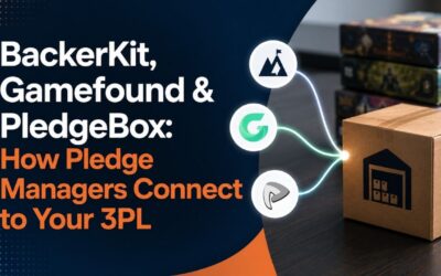 BackerKit, Gamefound & PledgeBox: How Pledge Managers Connect to Your 3PL