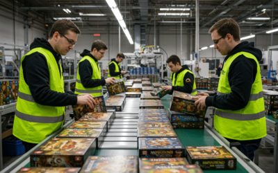 Top 10 Board Game Manufacturers for Kickstarter Creators