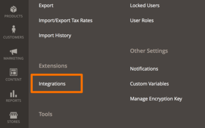 Magento 2.0.X + Integration
